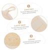 FRCOLOR 4pcs Natural Loofah Bath Towels Exfoliating Shower Scrubber for Deep Skin Cleaning Durable Body Rubbing Towels Strong Decontamination Ability for view 3
