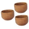 FRCOLOR 3pcs Shaving Butter for Men Shaving Soap Bowl Men Shave Soap Wooden for Home Use view 1