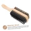 minkissy 2pcs Multi-function Beard Brush Dual-sided Shredded Hair Oil Grooming Tool for Men Premium Bristle Design for Barbers Home Use view 3