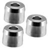 minkissy 3pcs Razor Holder Stand for Men Safety Razor Rack Organizer Case Aluminum Alloy Base Desk Shaving Rack view 1