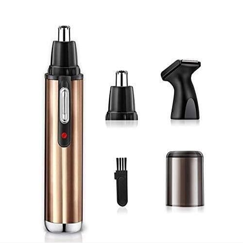 WEedsy Nose Hair Trimmer-Professional Painless Ear and Nose Hair Trimmer for Men and Women, Waterproof Dual Edge Blades for Easy Cleaning, Electric Trimmer, USB Charging
