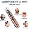 WEedsy Nose Hair Trimmer-Professional Painless Ear and Nose Hair Trimmer for Men and Women, Waterproof Dual Edge Blades for Easy Cleaning, Electric Trimmer, USB Charging view 3