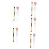 Healeved 10pcs Dual-ended Highlighter Eyeshadow Brush for Women Versatile Makeup Tools for Blending Contouring and Highlighting Soft Sponge Applicators for Skin Types view 1