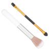 Healeved 10pcs Dual-ended Highlighter Eyeshadow Brush for Women Versatile Makeup Tools for Blending Contouring and Highlighting Soft Sponge Applicators for Skin Types view 2