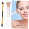 Healeved 10pcs Dual-ended Highlighter Eyeshadow Brush for Women Versatile Makeup Tools for Blending Contouring and Highlighting Soft Sponge Applicators for Skin Types view 4