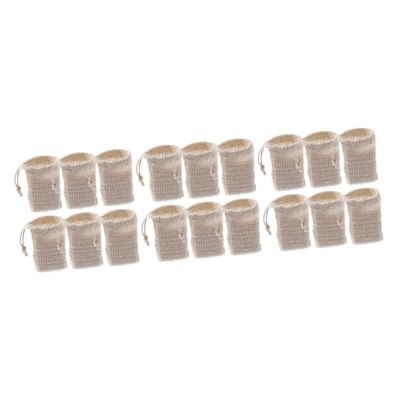 balacoo 18pcs Soap Bar Bags Portable Mesh for Travel for Bathing Foaming Fragrance for Family Use