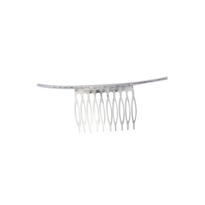 Housoutil Classic Design Hair Comb Women Girls Ladies Hair Clip Band Silver Side Combs for Women
