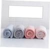 Angoily 3pcs Simple Coral Hair Drying Towel Drying Cap for Absorbing Wet Hair Lightweight and Portable for Home and Travel Use Light view 3