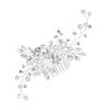 Angoily 1pc Pearl Bridal Hair Comb Elegant Wedding Hair Accessory for Bride and Bridesmaids Delicate Headdress for Special Occasions Prom view 1