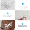 Angoily 1pc Pearl Bridal Hair Comb Elegant Wedding Hair Accessory for Bride and Bridesmaids Delicate Headdress for Special Occasions Prom view 2