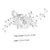 Angoily 1pc Pearl Bridal Hair Comb Elegant Wedding Hair Accessory for Bride and Bridesmaids Delicate Headdress for Special Occasions Prom view 4