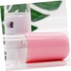 Balacoo 2pcs Mini Facial Steamer Hot Humidifier Nano Steamer Mini Face Steamer Nano Mist Sprayer Handheld Clothes Steamer USB Face Sprayer Pink Hydrating Instrument Portable, 4*4cm view 2
