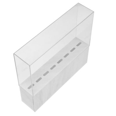 Angoily 8holes Eyelash Tweezers Storage Holder Display Box for Salon and Home Use Neat Organizer for Eyelash Extension Tools for and Enthusiasts