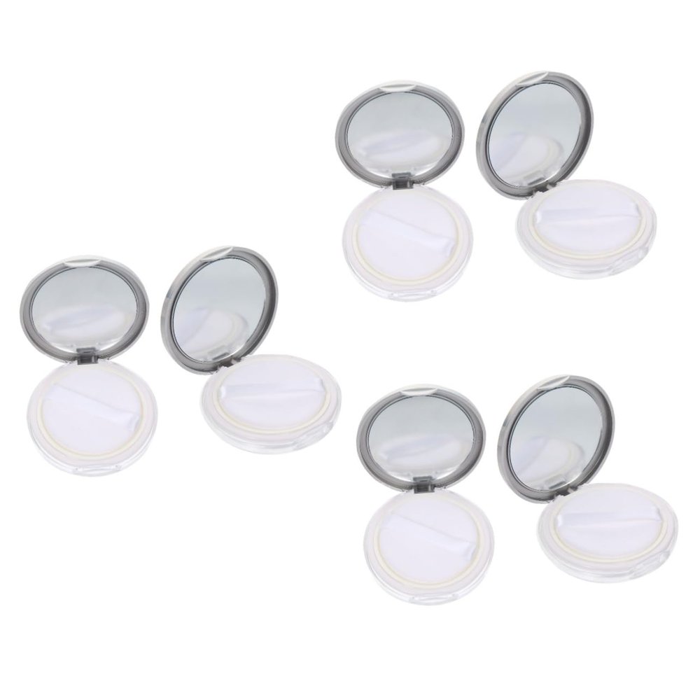 Angoily 6 Pcs Box Loose Holder Puff Case Storage Case Packing Box Simple Travel