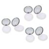 Angoily 6 Pcs Box Loose Holder Puff Case Storage Case Packing Box Simple Travel view 1