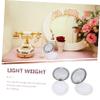 Angoily 6 Pcs Box Loose Holder Puff Case Storage Case Packing Box Simple Travel view 2