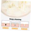Angoily 12pcs Exfoliating Shower Loofah Sponge Bath Scrubber Ball for Body Shower Pouf Ball Body Exfoliator Gel Soap Cleaner view 2