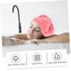 Angoily 1pc Dry Hair Cap Bath Towels Absorbent Towels Hair Drying Cap Miss Super Absorbent Cap view 2