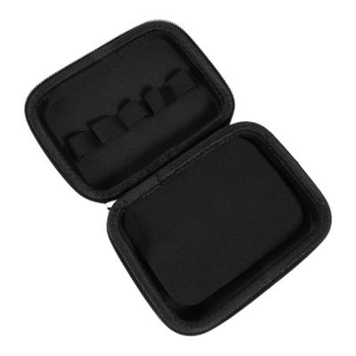 Angoily 2pcs Roller Bottle Storage Pouch Eva Travel Case for Holders Portable Organizer for Bottle Display Black Design