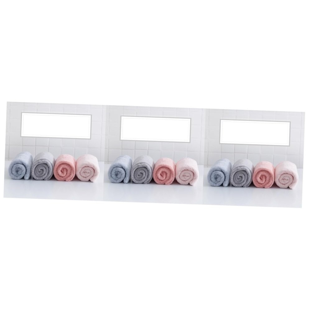 Angoily 3pcs Drying Hair Towel Coral Thicken Hair Wrap for Quick Absorption Lightweight and Portable for Home Travel Use for Wet Care
