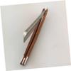 Housoutil 3pcs Stainless Steel Shaving Razor Barber Shaver Razors Men Straight Razor view 4
