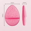 2 Pack Facial Sponge for Daily Deep Cleansing and Exfoliating, Facial Sponges for Washing Face, Reusable Makeup Remover Exfoliating Pads (Pink) view 3