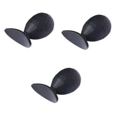 Angoily 3pcs Silicone Eyeshadow Stamp Tool Silicone Eye Shadow Seal for Quick Creative Makeup Application for Beginners and Makeup Artists
