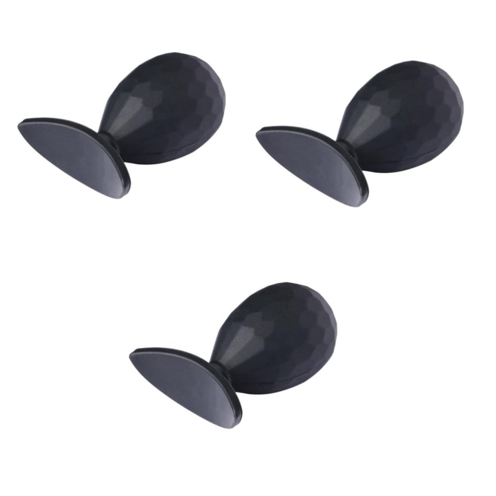 Angoily 3pcs Silicone Eyeshadow Stamp Tool Silicone Eye Shadow Seal for Quick Creative Makeup Application for Beginners and Makeup Artists