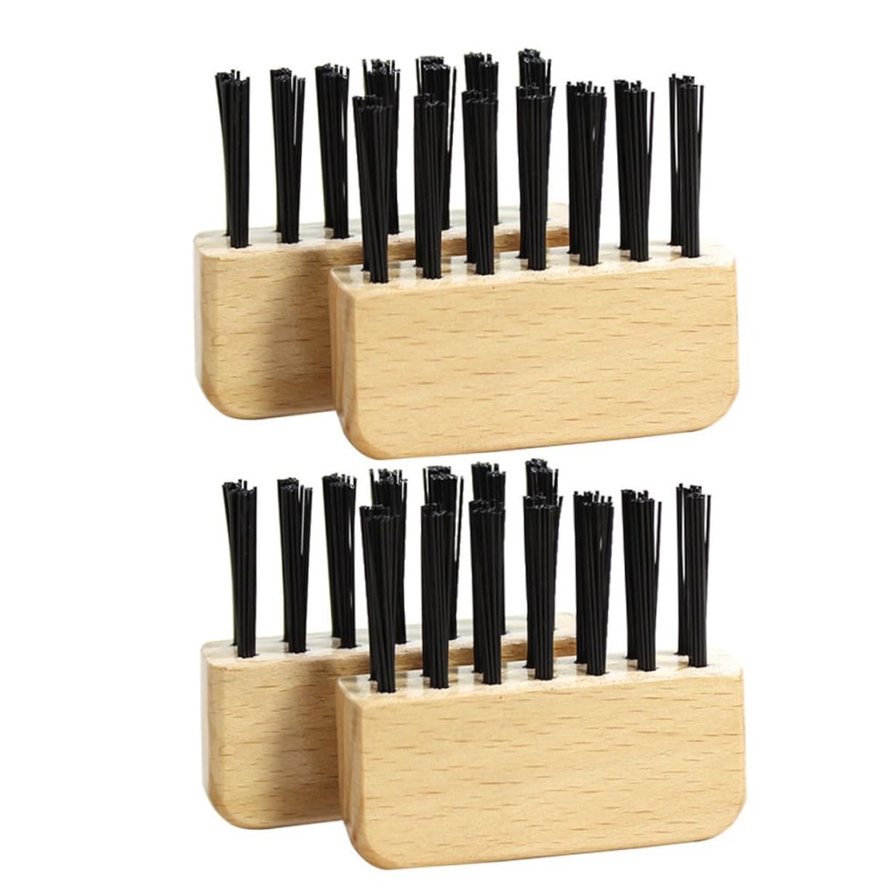 Angoily 4pcs Comb Cleaner Comb Cleaning Brush Hair Brush Cleaner Fuzz Remover Tool