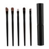 Angoily 10pcs Eye Makeup Brush Case Eyeshadow Brush Kit Daily Eye Makeup Tools Portable Eyeliner Applicator Tool Travel view 3