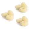 Angoily 9pcs Hair Donut Bun Maker Ballerina Style Chignon s Beige for Easy and Elegant Updos for Dance and Special Occasions view 1