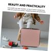 Housoutil Multi-purpose Handheld Cosmetic Storage Suitcase for Women Portable Makeup Case Stylish for Travel and Daily Use and Wear-resistant Design view 4