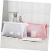Housoutil 2pcs Multifunctional Portable Toiletry Bag Makeup Organizer for Travel for Cosmetics Accessories and Toiletries Compact view 3