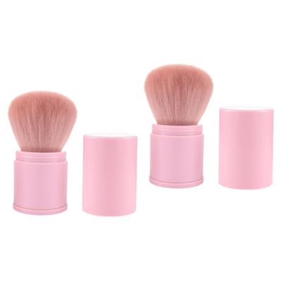 Angoily 2pcs Flexible Makeup Powder Applicator Cute Kawaii Design for Japanese Makeup