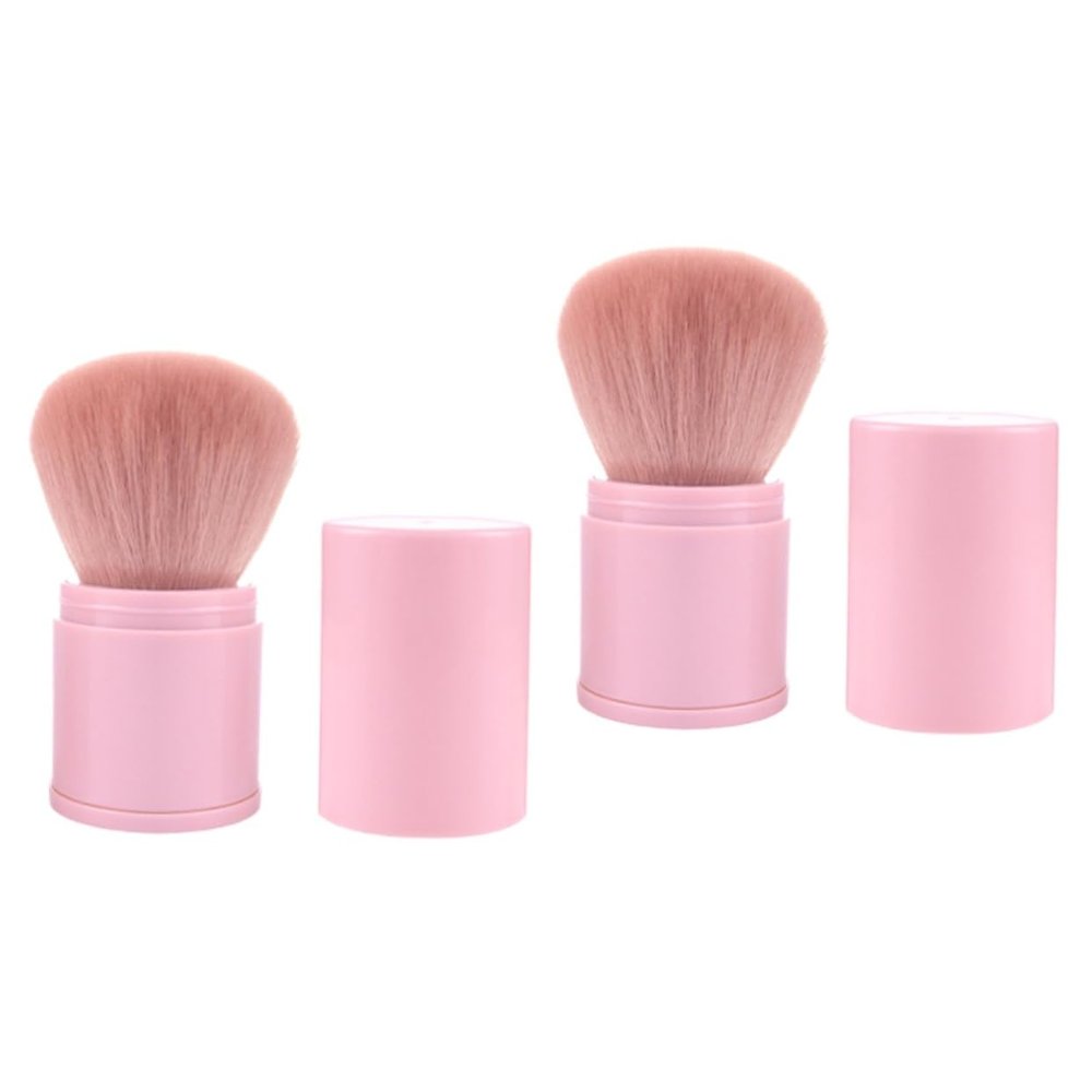 Angoily 2pcs Flexible Makeup Powder Applicator Cute Kawaii Design for Japanese Makeup