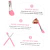 NOLITOY 8pcs Silicone Makeup Applicator Versatile Makeup Brushes for Liquid Foundation Facial Masks Eye Shadows Soft Non-absorbent Brushes for Women Girls view 2