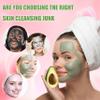 10 Pods Clay Facial Mask Set - Rose, Green Tea, Eggplant, Avocado, Dead Sea Mud, Mud Mask Deep Pore Cleansing Acne Blackhead Removal Men & Women Face Mask Skin Care,Two To Three Times A Week. view 4