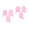 NOLITOY 6pcs Makeup Gloves Thickened Facial Cleaning Pads for Soft and Washable Powder Puff for Daily Skincare Routine view 1