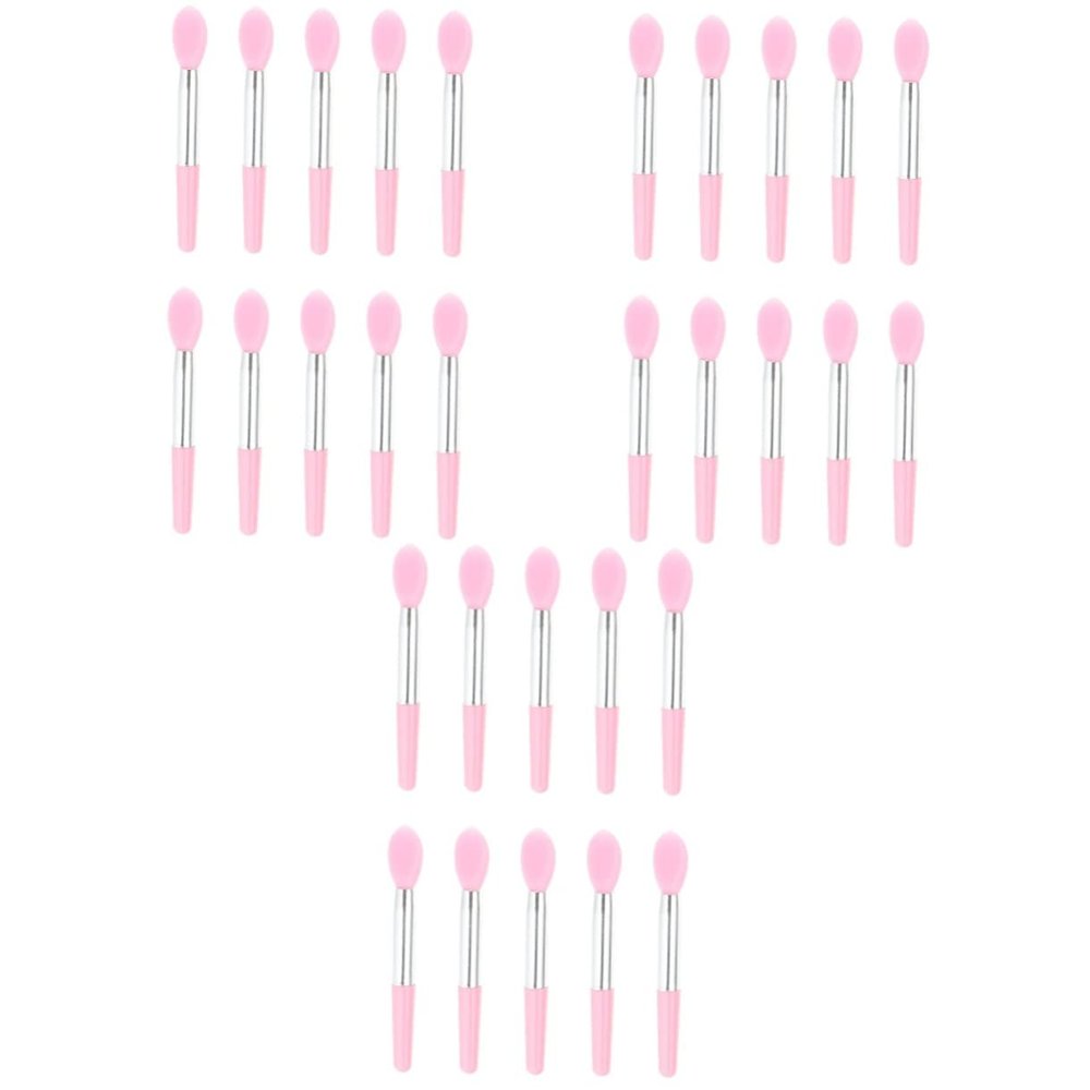 Ipetboom 30pcs Silicone Makeup Brush Lip Brush Applicator for Women Cosmetics Eyeshadow Lipstick