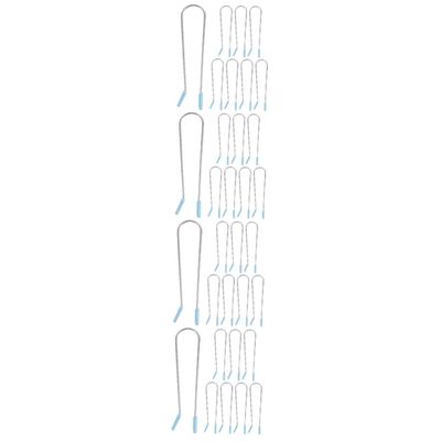 Ipetboom 32pcs Hot Roller Clips Replacement Electric Hot Curlers Securing Pins for Hair