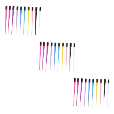 Ipetboom 30pcs Elegant Eyebrow Care Multi-use Brush Comb and Spoolie Kit for Brows