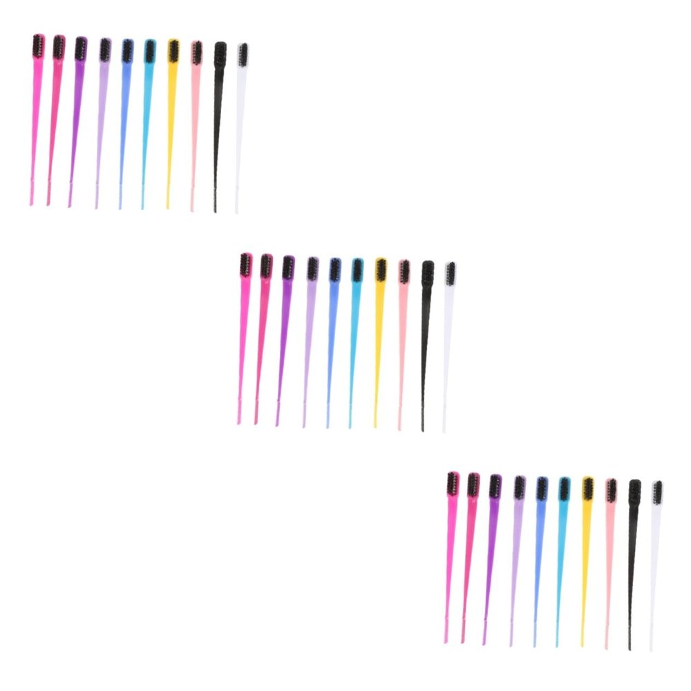 Ipetboom 30pcs Elegant Eyebrow Care Multi-use Brush Comb and Spoolie Kit for Brows