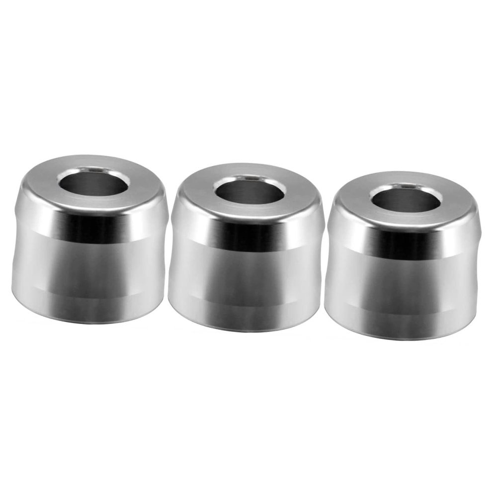 DOITOOL 3 Pcs Base for Men Stand Sleek Aluminum Alloy Safe Practical Anti-slip Design