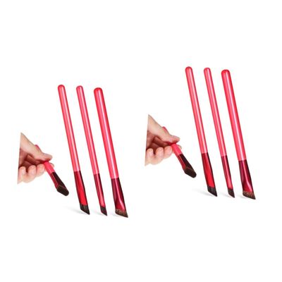 Ipetboom 6pcs Eyebrow Brush Professional Multifunctional Makeup Brushes for Realistic Eyebrow Application for Women Eyelash Beauty Tool for Brows