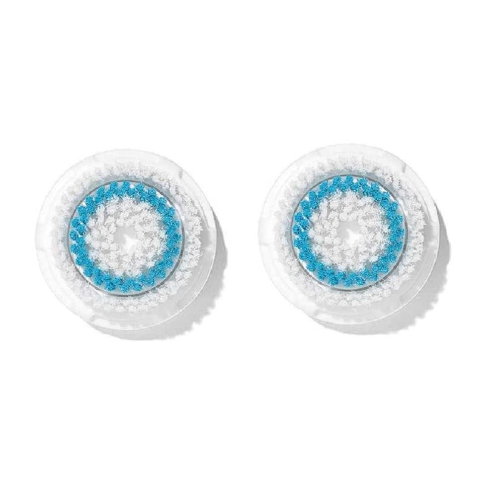 Brush Head Replacements Compatible with Mia 1, Mia 2, Mia Fit, Alpha Fit, Smart Profile Uplift and Alpha Fit Face Cleaning Brush Heads (Blue-2Pack)