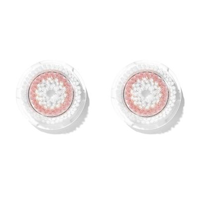 Brush Head Replacement | Radiance Facial Cleansing | Compatible with Mia 1, Mia 2, Mia Fit, Alpha Fit, Alpha Fit, Verified by Transparency (Pink-2Pack)