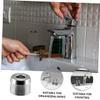 DOITOOL 2pcs Aluminum Alloy Razor Base Stand Barber Shaver Holder Men's Razor Organizer view 4