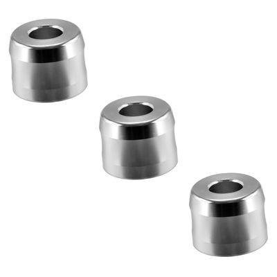 DOITOOL 3pcs Aluminum Alloy Razor Stand Holder for Men Razor Rack Non-slip Base Space-saving Design