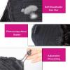 Ponytail Extension Silk Straight Ponytail Extension Remy Human Hair Clip In Drawstring Ponytail Extensions 8-26" Long Straight Human Hair Ponytail Hairpieces for Women Hair Extensions (Color : Natura view 4