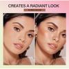 Aaiffey Cream Contour Stick,Bronzer Contouring Stick Facial Cream Highlight Contour Shaping Face Bronzer Makeup Blendable,Long Lasting 03-Rich Glow view 2